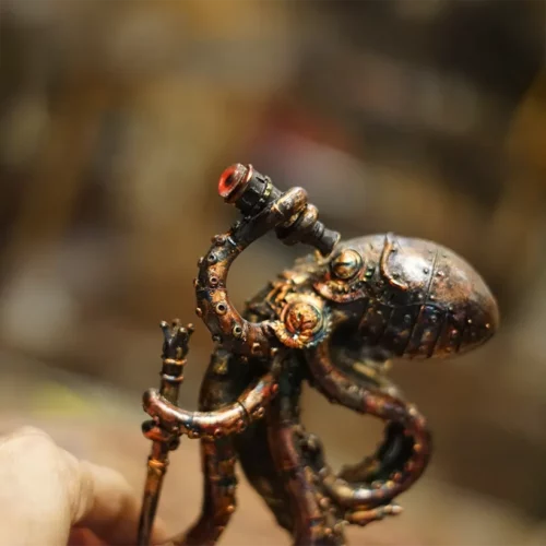 La Taverne De Platon Cabinet De Curiosites Aix En Provence 04 Octopus Steampunk