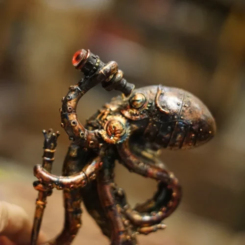La Taverne De Platon Cabinet De Curiosites Aix En Provence Octopus Steampunk2 1